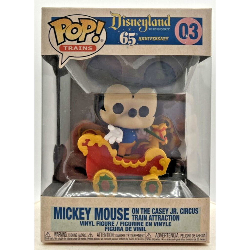 Funko Pop! Disneyland‎ Resort Mickey Mouse on the Casey Jr Circus Train #03 F5